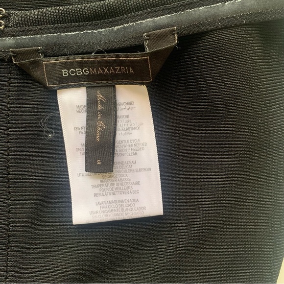 BCBGMaxAzria Alyona Strapless Bandage Mini Dress Sz S - Picture 6 of 8